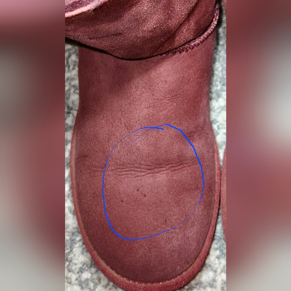 UGG Women's Winter Boots in Plum Suede - Picture 10 of 11